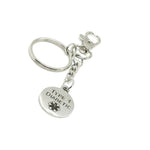 Type 1 Diabetic Condition Awareness Key chain, Diabetic Keychain, Medical Notification, Clip On Charm Keychain, Medical Condition, Caregiver