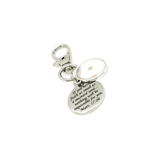 Mustard Seed Scripture Clip On Charm, Matthew 17 20 Charm, Clip On Charm, Purse Charm, Key Chain Charm, Christian Gifts, Scripture Gifts