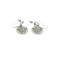 Mustard Seed Quote Earrings, Mustard Seed Jewelry, Matthew 17 20, Mustard Seed Faith Jewelry, Scripture Gifts, Faith, Believer, Christian