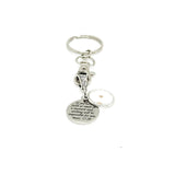 Mustard Seed Scripture Charm Key Chain, Mustard Seed Faith Gifts, Matthew 17 20, Scripture, Baptism Gifts, Christian, Mountain Moving