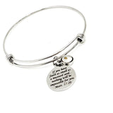Mustard Seed Scripture Charm Bracelet, Matthew 17 20, Mustard Seed Jewelry Gifts, Christian Jewelry, Mustard Seed Faith, Mountain Moving