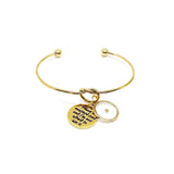I Have A Mustard Seed Goldtone Cuff Bracelet, I Have A Mustard Seed Knot Bracelet, Mustard Seed Gifts, Christian Jewelry, Gift For Her