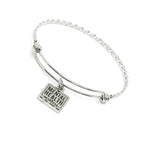 Mental Health Matters Charm Bangle Bracelet, Difficulties, Difficult Times, Gift For Her, Friend Gift, Sympathy, Better Days, Daughter, Wife
