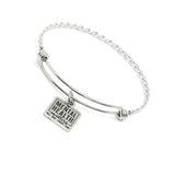 Mental Health Matters Charm Bangle Bracelet, Difficulties, Difficult Times, Gift For Her, Friend Gift, Sympathy, Better Days, Daughter, Wife