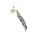 Yoga Girl Charm Feather Stem Bookmark, Yoga Lover, Friend Gift, Yoga Teacher Gift, Gift For Her, Mom Gift, Wife, Daughter, Granddaughter
