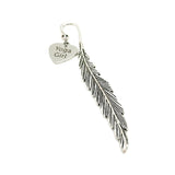 Yoga Girl Charm Feather Stem Bookmark, Yoga Lover, Friend Gift, Yoga Teacher Gift, Gift For Her, Mom Gift, Wife, Daughter, Granddaughter
