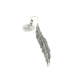 Eighty And Fabulous Charm Feather Stem Bookmark, 80th Birthday Gift, Grandmother Gift, Grandfather Gift, Gift For Her, Gift For Him