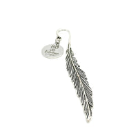 Eighty And Fabulous Charm Feather Stem Bookmark, 80th Birthday Gift, Grandmother Gift, Grandfather Gift, Gift For Her, Gift For Him