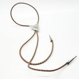 Brown Mustard Seed Bolo Tie, Brown Cord Bola Tie Gift For Him, Southwestern Style, Pastor Gift, Gift For Dad, Believer Gift, Christian Faith
