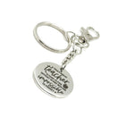 A Great Teacher Is Impossible To Forget Clip On Charm Key Chain, Teacher Gift, Wife, Daughter, Love Teaching, Gift For Her, Back To School