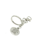 Gods Ways Are Perfect Charm Clip On Key Chain Deuteronomy 32 4, God Is The Rock, Strength, Stability, Truth And Justice, Lawyer, Judge Gift
