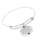 Family Tree Charm Bracelet Stainless Steel Roots Quote Jewelry Gift For Mom Sister Grandma Family Bond Adjustable Bangle Love Grows