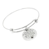 Family Tree Charm Bracelet Stainless Steel Roots Quote Jewelry Gift For Mom Sister Grandma Family Bond Adjustable Bangle Love Grows