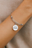 Team Bride Stainless Steel Charm Bangle Bracelet Adjustable Jewelry Wedding Party Favor Gift For Bridesmaids Bridal Shower Accessory