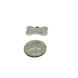I Love My Pug Bracelet Stainless Steel Adjustable Bangle With 15x25mm Bone Charm, Dog Lover Jewelry Pug Mom Gift Pet Owner Present