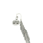 Softball Mom Charm Stem Bookmark, Hook Bookmark, Reader Gift For Her, Senior Moms, Planner Bookmark, Feather, Team Mom, Wife Gift
