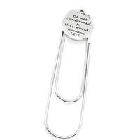 Be Not Conformed To This World Romans 12 2 Bookmark Stainless Steel Paperclip Bookmark With 19mm Scripture Charm Faith Gift Idea