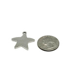 Mermaid Kisses And Starfish Wishes Charm Bracelet Stainless Steel Star Charm 27mm Nautical Jewelry Gift For Beach Lover Or Mermaid Fan