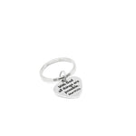 With God All Things Are Possible Keychain Stainless Steel Religious Key Ring Matt 19 26 Bible Verse Inspirational Gift For Him Her