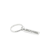 First My Mother Forever My Friend Keychain, Stainless Steel Gift For Mom Mothers Day Birthday Present Rectangular 8mm x 34mm Charm