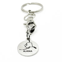 Choose Your State Charm Key Chain, My Heart Is In My Home State, Remembering Home, Home State Pride, My Heart Is In, Moving Away