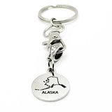 Choose Your State Charm Key Chain, My Heart Is In My Home State, Remembering Home, Home State Pride, My Heart Is In, Moving Away