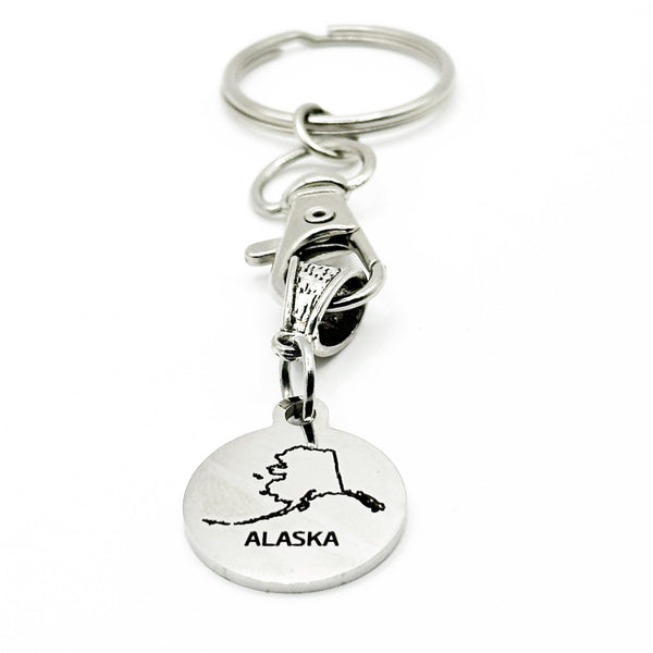 Choose Your State Charm Key Chain, My Heart Is In My Home State, Remembering Home, Home State Pride, My Heart Is In, Moving Away