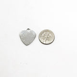 I Love Someone With Autism Stainless Steel Heart Engraved Clip On Charm Keychain Gift