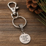 By The Grace Of God I Am Who I Am Keychain Christian Bible Verse Gift