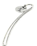 Jesus Is My King Stainless Steel Bookmark With Engraved Charm Christian Bible Verse Gift Faith Accessory From JKCE Designs