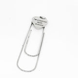 I Love Someone With Autism Heart Bookmark Stainless Steel Awareness Gift Autism Support Gift