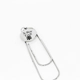 X Ray Tech Bookmark Stainless Steel Engraved Charm Radiology Gift For Medical Professionals
