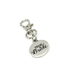 Therapist Clip On Charm Stainless Steel Engraved Keychain Accessory Mental Health Gift For Counselors Psychologists And Therapists