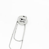 I Love My Squad Bookmark Stainless Steel Engraved Charm Best Friends Gift Paperclip Bookmark