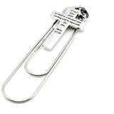 Mustard Seed Faith Cross Paperclip Bookmark Stainless Steel Christian Bookmark Scripture Gift Matt 17 21 Faith Gift