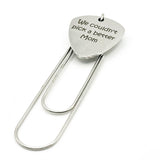 We Couldn't Pick A Better Mom Paperclip Bookmark Stainless Steel Engraved Charm Gift For Mom Mothers Day Gift