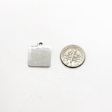 Pray More Worry Less Clip On Charm Faith Gift Christian Stainless Steel Engraved Charm Inspirational Religious