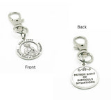 Saint Jude Patron Saint Of Difficult Situations Clip On Charm Faith Gift Catholic Devotional Accessory