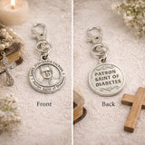 Saint Josemaria Escriva Patron Saint Of Diabetes Clip On Charm Faith Gift Religious Bag Charm Purse Zipper Charm