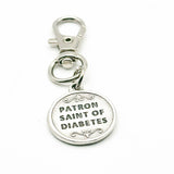 Saint Josemaria Escriva Patron Saint Of Diabetes Clip On Charm Faith Gift Religious Bag Charm Purse Zipper Charm