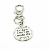 Saint Giles Patron Saint Of The Disabled Clip On Charm Faith Gift Disability Awareness Catholic Saint Charm From JKCE Designs
