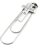 Mustard Seed Faith Cross Paperclip Bookmark Stainless Steel Christian Bookmark Scripture Gift Matt 17 21 Faith Gift