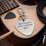 We Couldn't Pick A Better Son Guitar Pick Charm Clip On Gift For Son Music Lover Graduation Birthday Gift