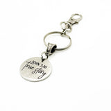 John 3 16 True Story Keychain Christian Faith Keychain Scripture Jewelry Stainless Steel Religious Gift Inspirational Accessory