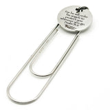 Psalm 91 11 Bookmark Stainless Steel Paperclip Christian Bookmark Angel Protection Scripture Faith Gift For Readers
