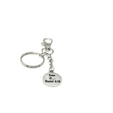 Even If Daniel 3 18 Faith Charm Clip On Keychain Stainless Steel Christian Scripture Gift