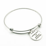 Saint Jude Patron Saint Of Difficult Situations Bracelet Catholic Faith Jewelry Adjustable Bangle Encouragement Religious Gift