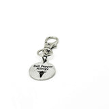 Bell Pepper Allergy Medical Alert Clip On Charm Stainless Steel Allergy Identification Lobster Clasp Charm