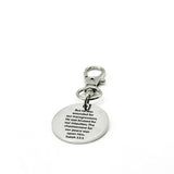 Isaiah 53 5 Clip On Charm Faith Jewelry