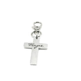 Hope Cross Clip On Charm